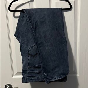 Men's Classic Blue Straight Jeans with Indigo Wash Casual Wear 42 x 33 Menswear
